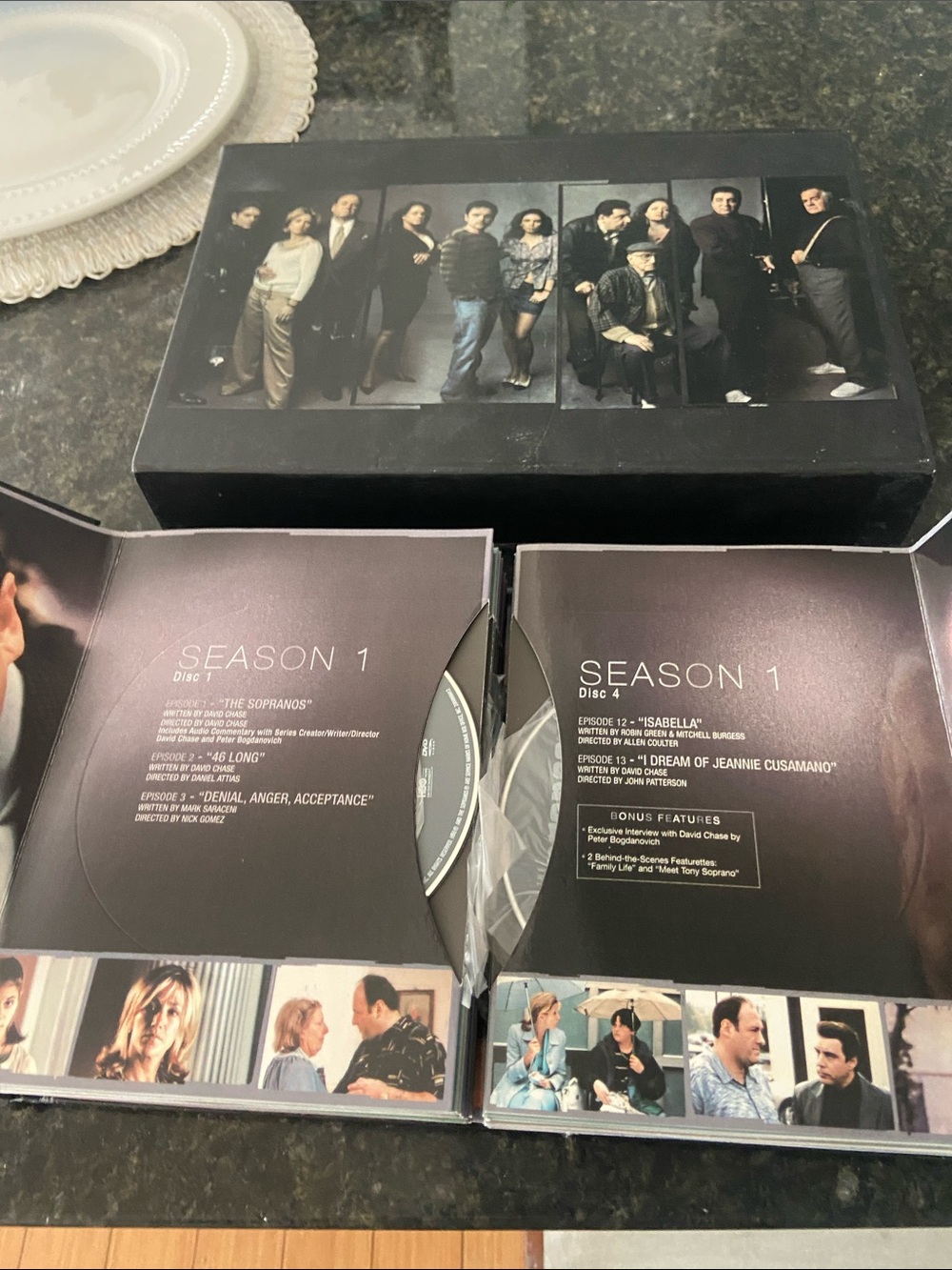 The Sopranos Season 1 DVD Box Set - Black